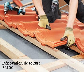 Rénovation de toiture  32100