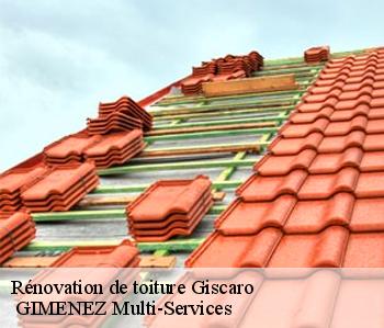 Rénovation de toiture  giscaro-32200  GIMENEZ Multi-Services