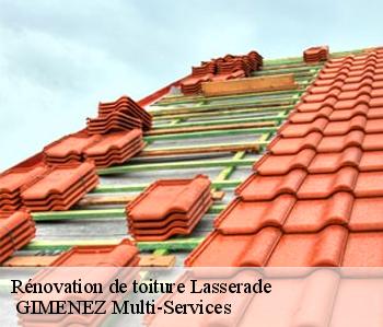 Rénovation de toiture  lasserade-32160  GIMENEZ Multi-Services