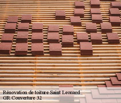 Rénovation de toiture  saint-leonard-32380 GR Couverture 32