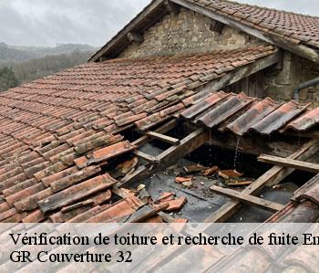 Vérification de toiture et recherche de fuite endoufielle-32600 GR Couverture 32