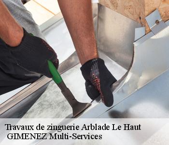 Travaux de zinguerie  arblade-le-haut-32110  GIMENEZ Multi-Services