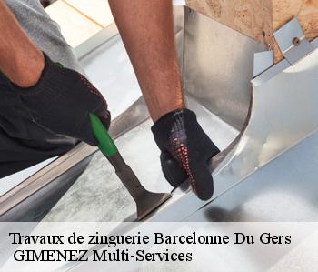 Travaux de zinguerie  barcelonne-du-gers-32720  GIMENEZ Multi-Services