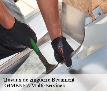 Travaux de zinguerie  beaumont-32100  GIMENEZ Multi-Services