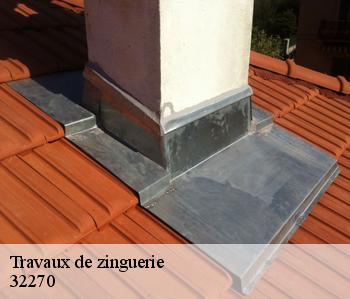Travaux de zinguerie 32270