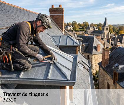 Travaux de zinguerie  mansencome-32310 GR Couverture 32