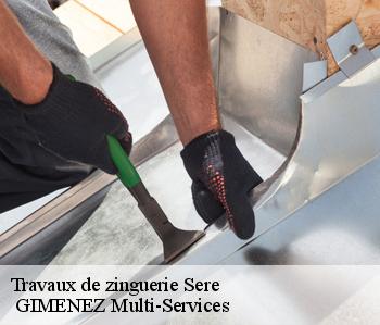 Travaux de zinguerie  sere-32140  GIMENEZ Multi-Services