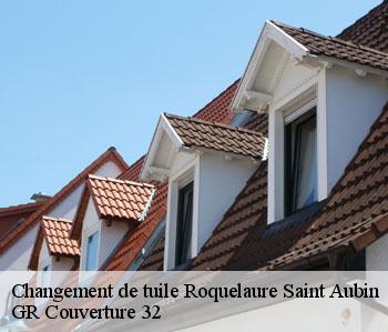 Changement de tuile roquelaure-saint-aubin-32430 GR Couverture 32