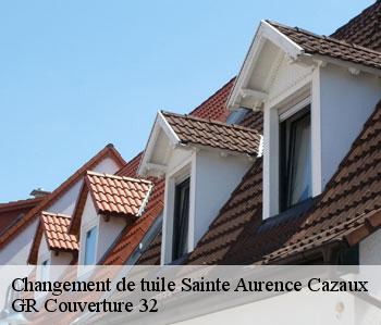 Changement de tuile sainte-aurence-cazaux-32300 GR Couverture 32