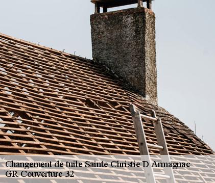 Changement de tuile sainte-christie-d-armagnac-32370 GR Couverture 32