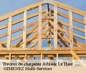 Travaux de charpente  arblade-le-haut-32110  GIMENEZ Multi-Services