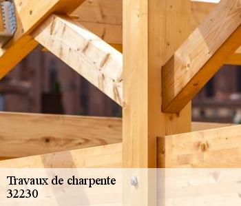 Travaux de charpente 32230