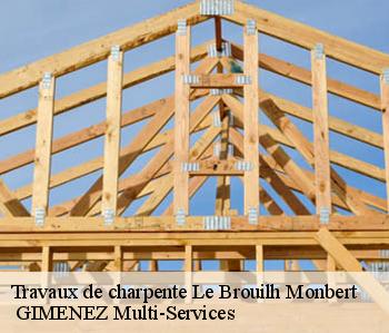 Travaux de charpente  le-brouilh-monbert-32350  GIMENEZ Multi-Services