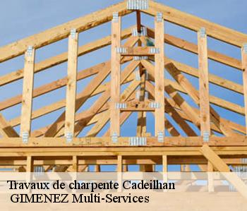 Travaux de charpente cadeilhan-32380 GIMENEZ Multi-Services