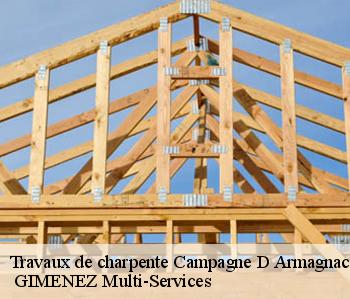 Travaux de charpente  campagne-d-armagnac-32800  GIMENEZ Multi-Services