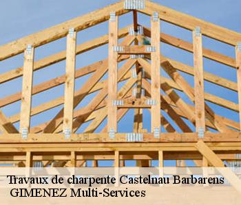 Travaux de charpente  castelnau-barbarens-32450  GIMENEZ Multi-Services
