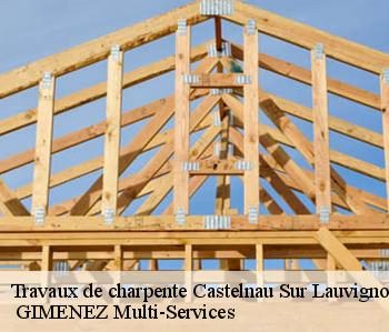 Travaux de charpente castelnau-sur-lauvignon-32100 GIMENEZ Multi-Services