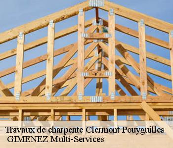 Travaux de charpente clermont-pouyguilles-32300 GIMENEZ Multi-Services