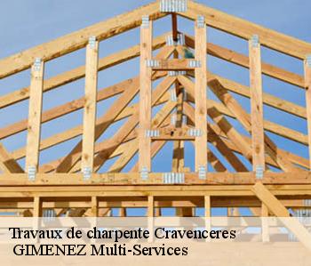 Travaux de charpente cravenceres-32110 GIMENEZ Multi-Services