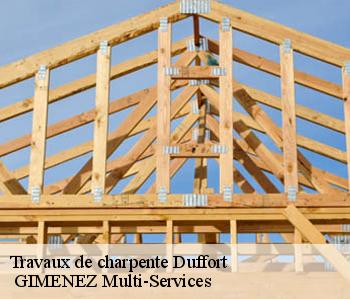 Travaux de charpente  duffort-32170  GIMENEZ Multi-Services