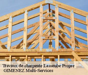 Travaux de charpente lasseube-propre-32550 GIMENEZ Multi-Services