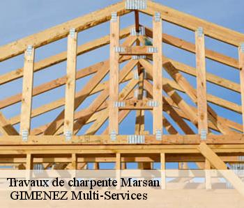 Travaux de charpente marsan-32270 GIMENEZ Multi-Services