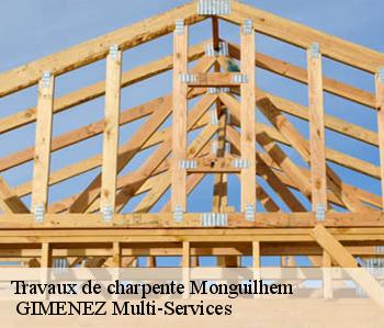 Travaux de charpente monguilhem-32240 GIMENEZ Multi-Services