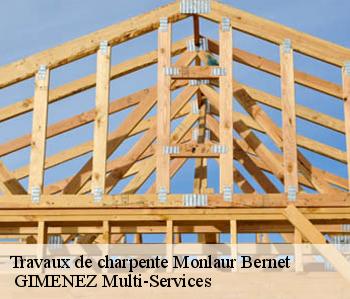 Travaux de charpente monlaur-bernet-32140 GIMENEZ Multi-Services