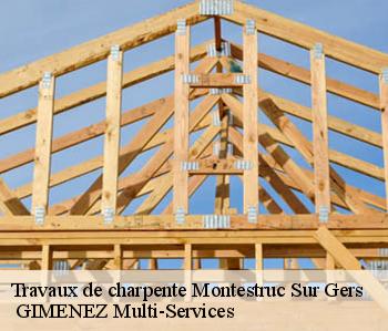 Travaux de charpente  montestruc-sur-gers-32390  GIMENEZ Multi-Services