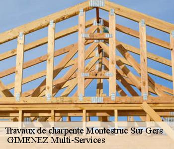 Travaux de charpente montestruc-sur-gers-32390 GIMENEZ Multi-Services