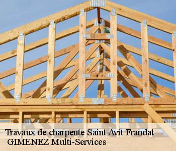 Travaux de charpente saint-avit-frandat-32700 GIMENEZ Multi-Services