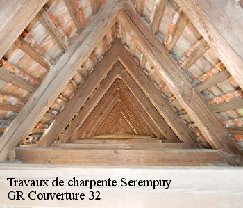 Travaux de charpente  serempuy-32120 GR Couverture 32
