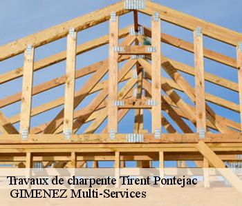 Travaux de charpente tirent-pontejac-32450 GIMENEZ Multi-Services