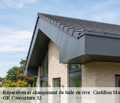 Réparation et changement de tuile de rive   castillon-massas-32360 GR Couverture 32