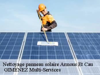 Nettoyage panneau solaire armous-et-cau-32230 GIMENEZ Multi-Services