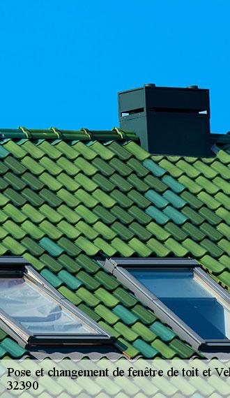 Pose et changement de fenêtre de toit et Velux sainte-christie-32390 GR Couverture 32