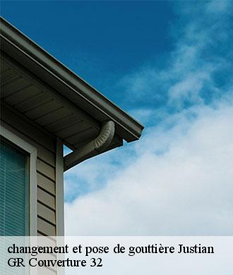 changement et pose de gouttière justian-32190 GR Couverture 32