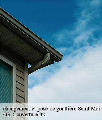changement et pose de gouttière saint-martin-32300 GR Couverture 32